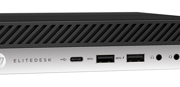HP PC EliteDesk 800 G4 Micro, Refurbished Grade A Repainted, i5-8500T, 8/256GB M.2, FreeDOS - PC-2725-SQR