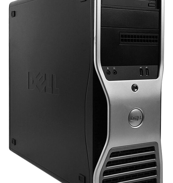 DELL PC Precision T5400 Tower, Refurbished Grade A Repainted, X5450, 4GB, 250GB, AMD FirePro V4900, DVD, FreeDOS - PCM-2177-SQR
