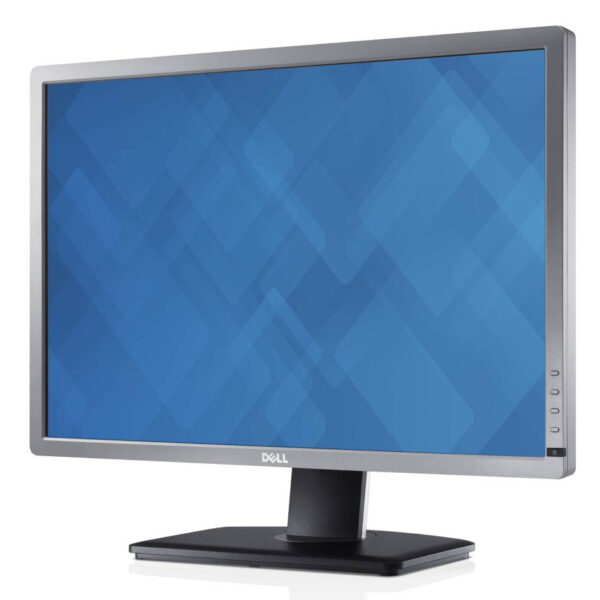 DELL used οθόνη U2412M IPS-LED, 24" 1920x1200, VGA/DVI/DisplayPort, silver, Grade A - M-U2412MS-GA