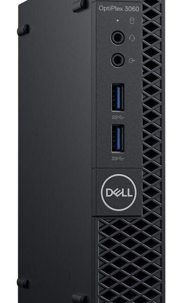 DELL PC OptiPlex 3060 Micro, Refurbished Grade A Repainted, i5-8500T, 8/256GB M.2, FreeDOS - PC-3143-SQR